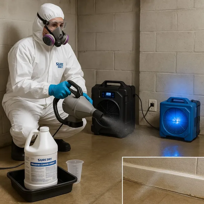 Sanitization and Odor Removal process in Portland, CT