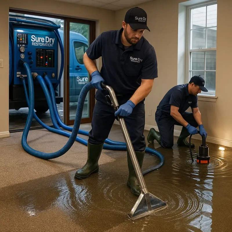 Water Extraction and Removal process in Portland, CT